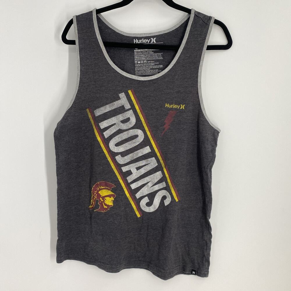Hurley USC Trojans Tank Top Men’s Size Medium Beach Casual College Outdoor 620